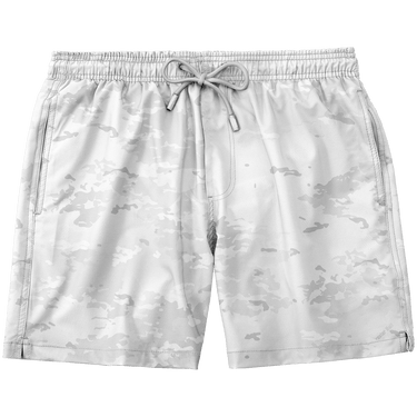 Blue Camo Swim Trunk Greater Half S Standard Length (7